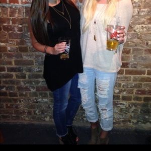 Mudd ripped boyfriend jeans